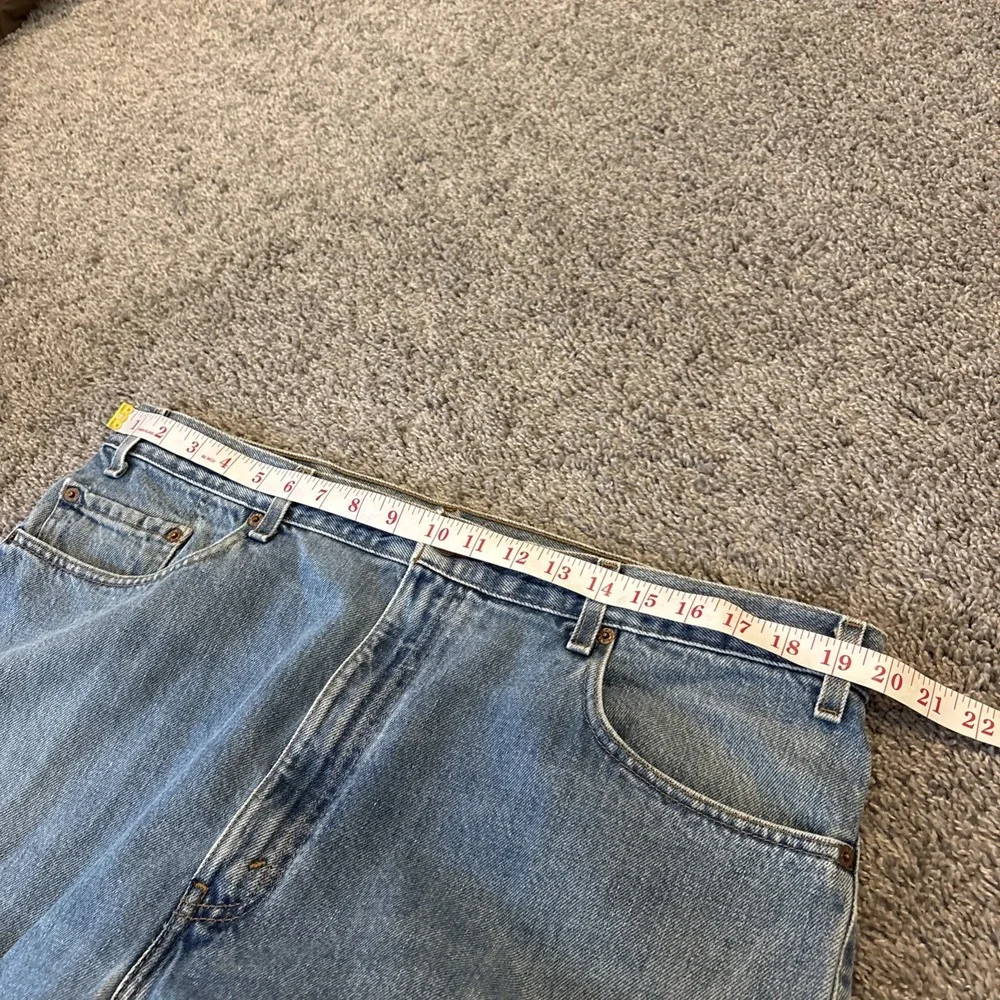 Vintage Levis Jeans Mens 40x30 Blue Denim 505 Straight Leg Paper Tag 2001 Farm
